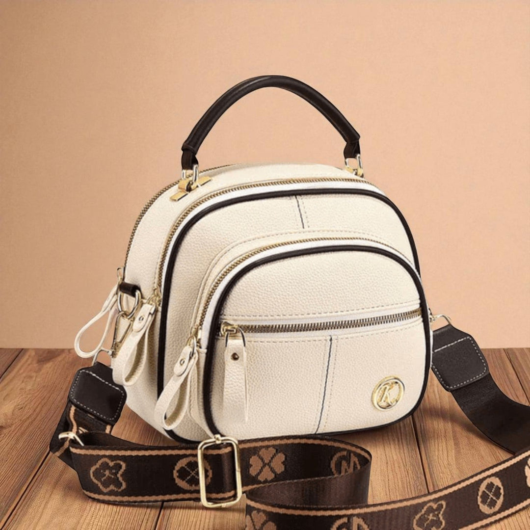 Zanele's timeless sophistication | Stylish bag with shoulder strap