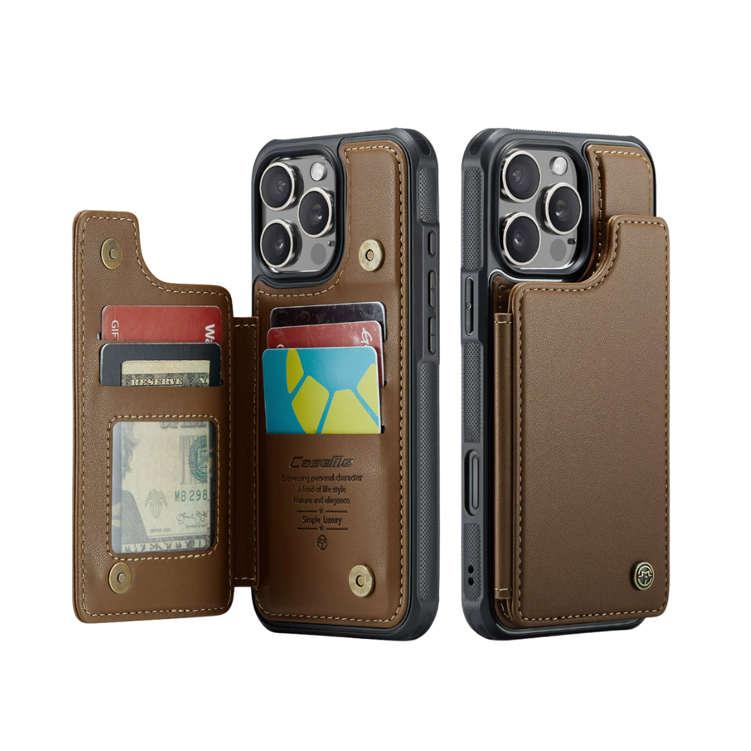 Harrison | RFID Blocking Magnetic Wallet Flip Phone Case