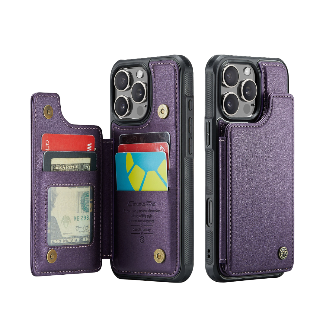 Harrison | RFID Blocking Magnetic Wallet Flip Phone Case