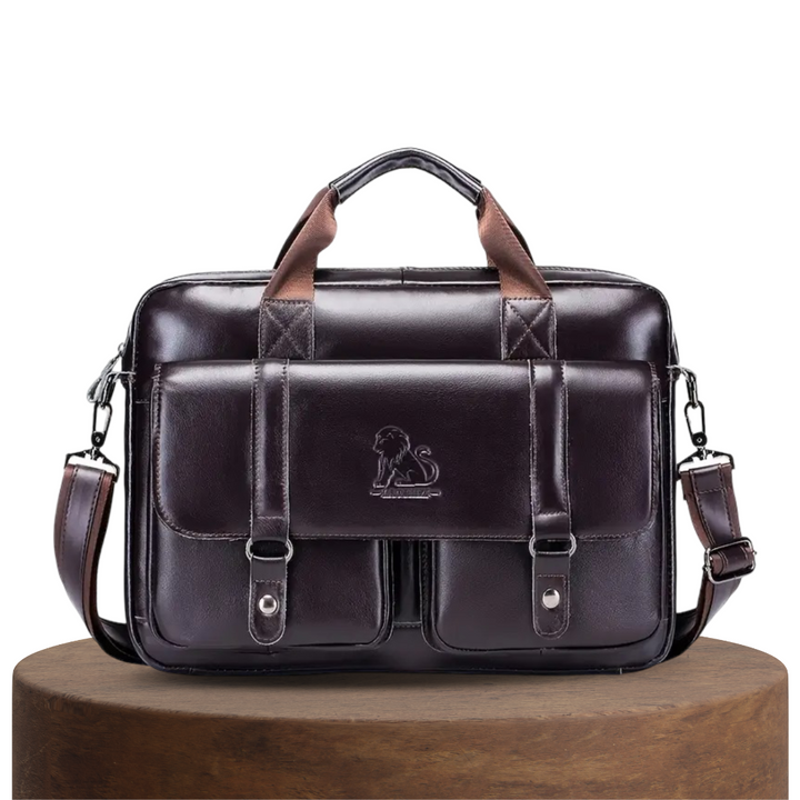 Sterling - Polished Leather Briefcase