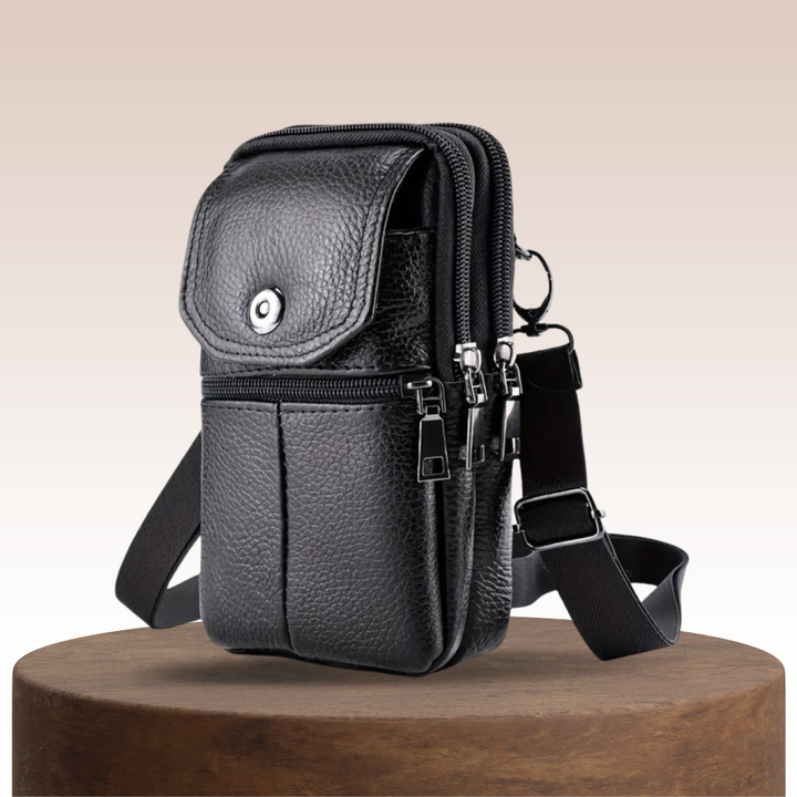 Eldon | Compact Leather Crossbody Bag
