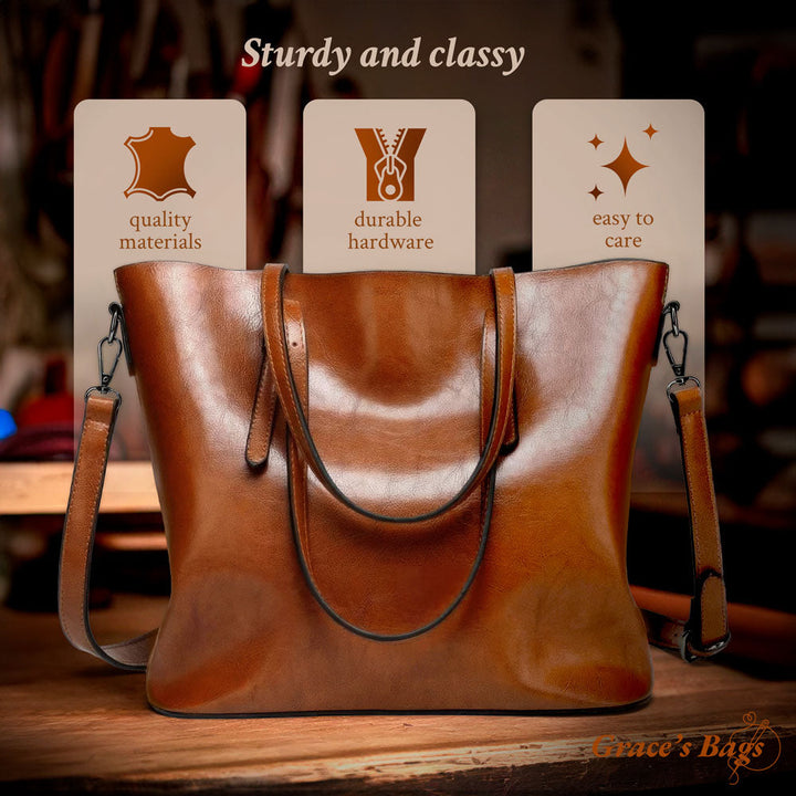 Zanele’s vintage shoulder bag