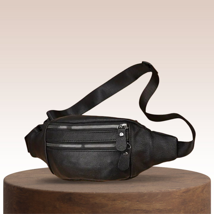 Everett | Minimalist Leather Belt Pouch
