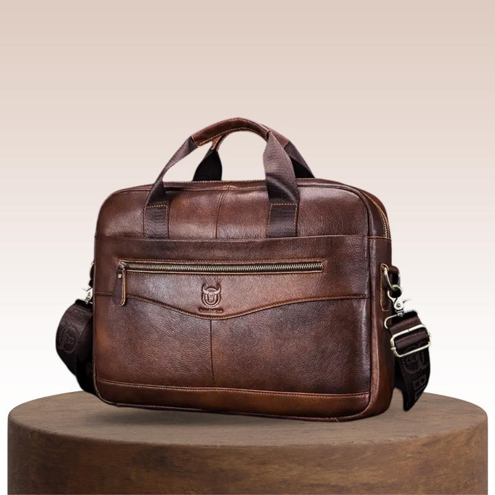 Clayton's Classic Leather Briefcase