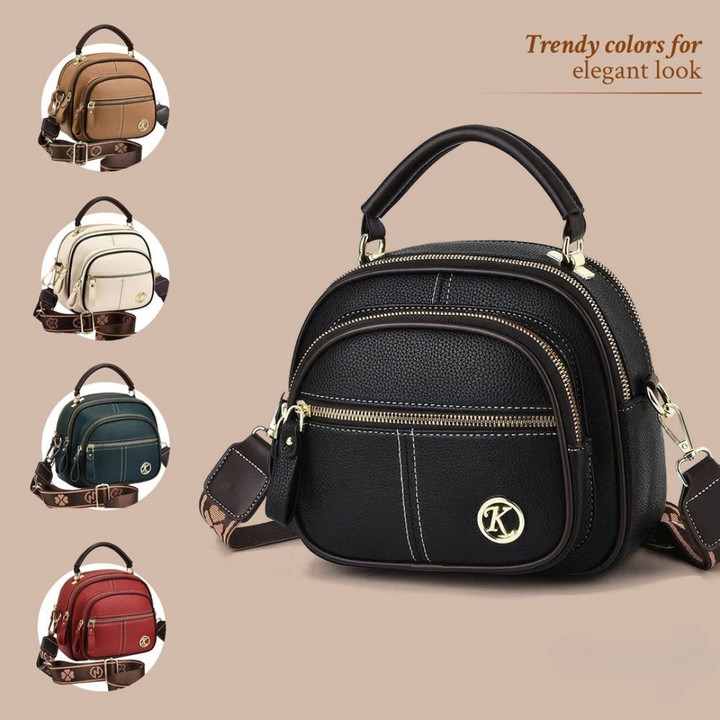 Zanele's timeless sophistication | Stylish bag with shoulder strap
