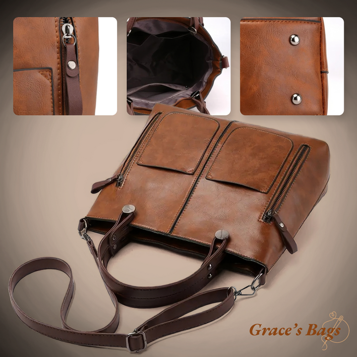 Elegant and timeless shoulder bag | Maya's Timeless Elegance