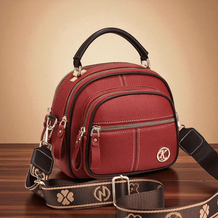 Zanele's timeless sophistication | Stylish bag with shoulder strap