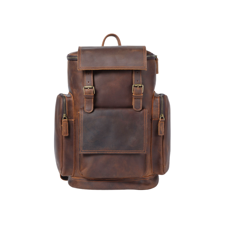 Ellison | Leather Laptop Backpack for Everyday Commute