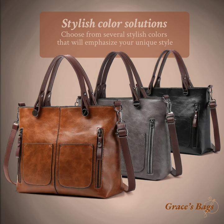 Elegant and timeless shoulder bag | Maya's Timeless Elegance