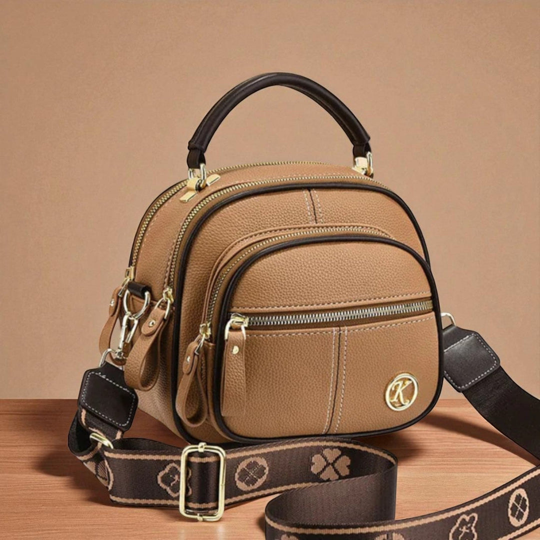 Zanele's timeless sophistication | Stylish bag with shoulder strap