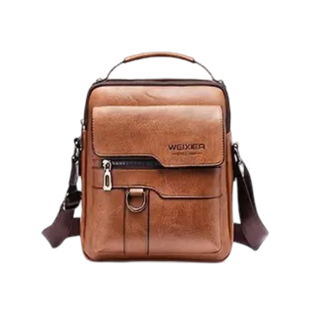 Corwin | Modern Leather Messenger Bag