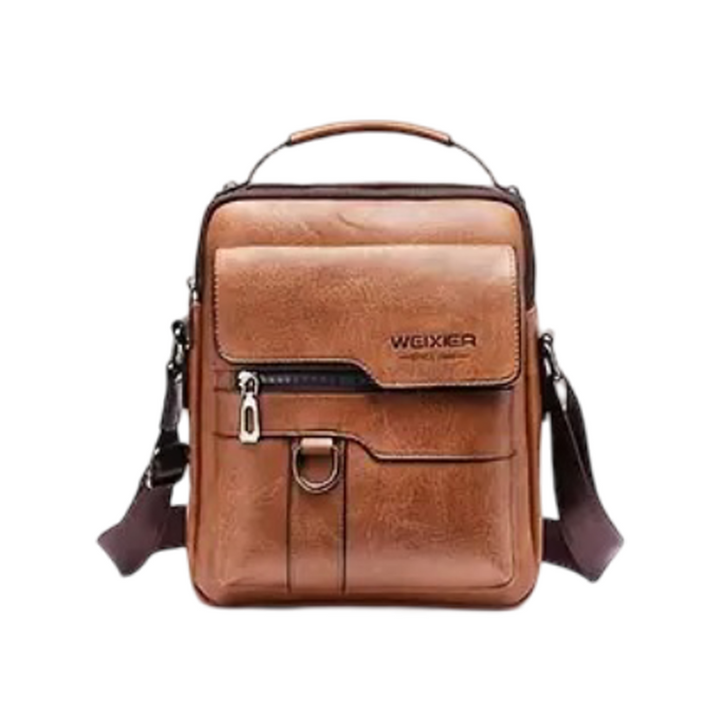 Corwin | Modern Leather Messenger Bag