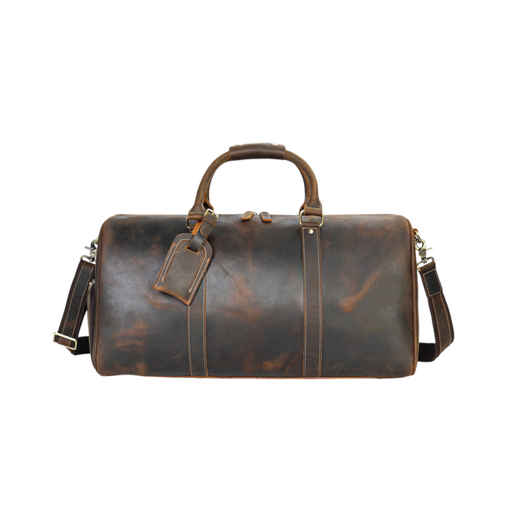 Rhett | Vintage Full-Grain Leather Duffel