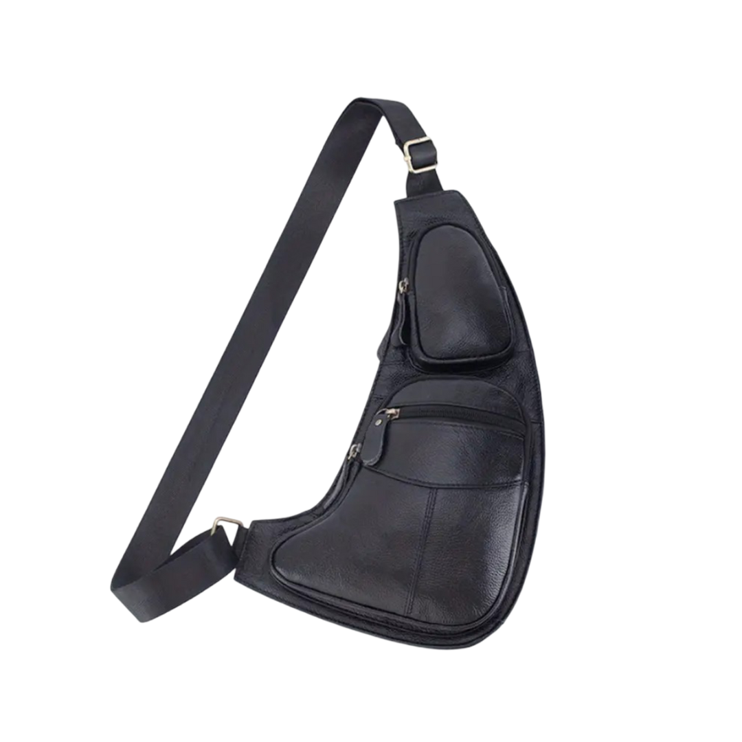 Malric - Lightweight Leather Sling Bag