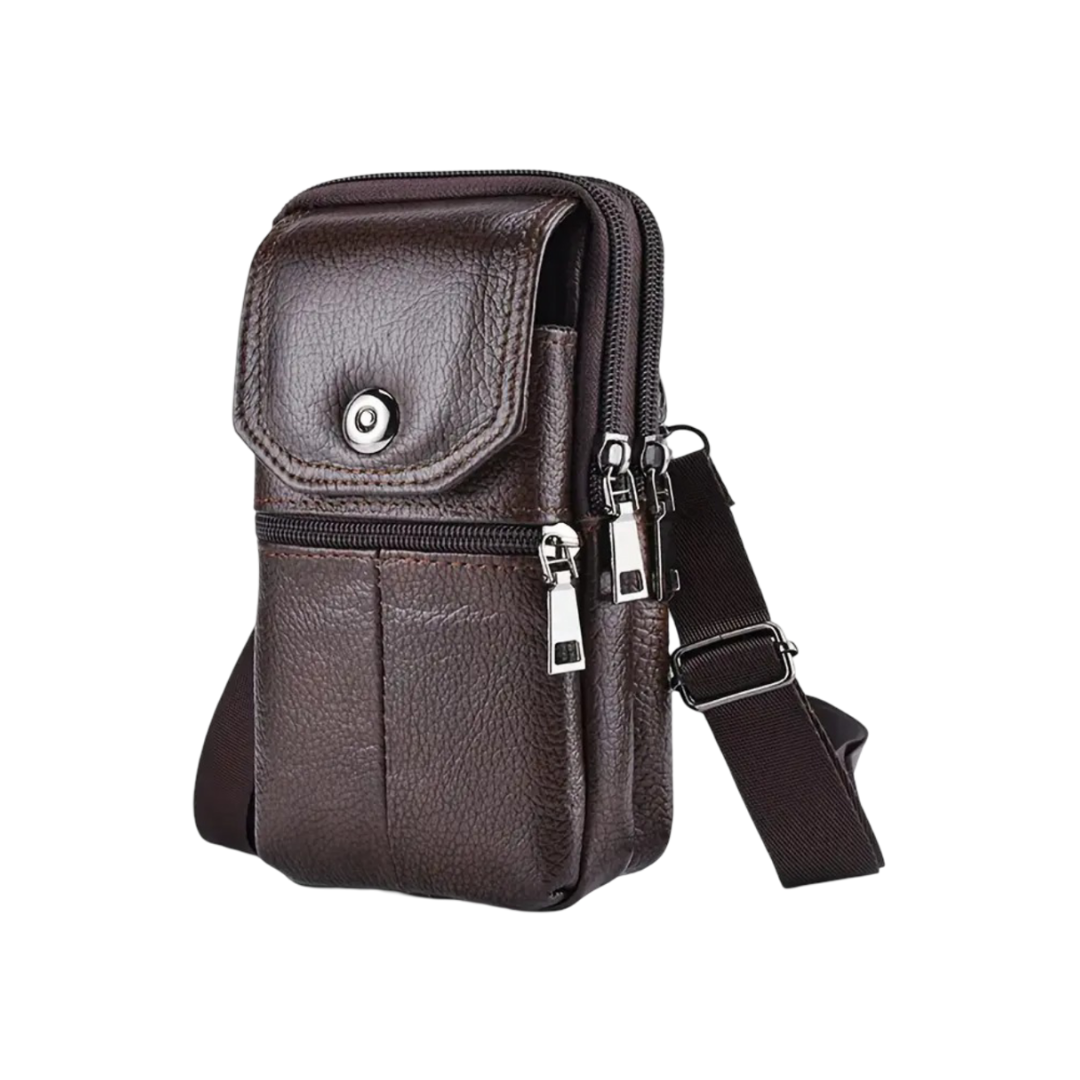Eldon | Compact Leather Crossbody Bag