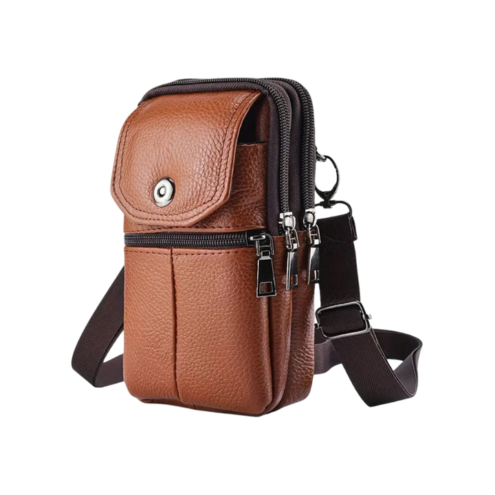 Eldon | Compact Leather Crossbody Bag