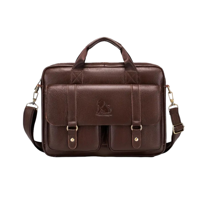 Sterling - Polished Leather Briefcase