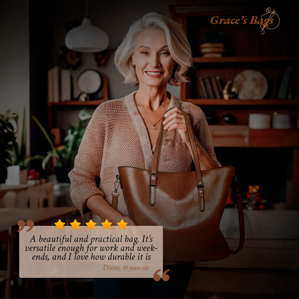 Zanele’s vintage shoulder bag