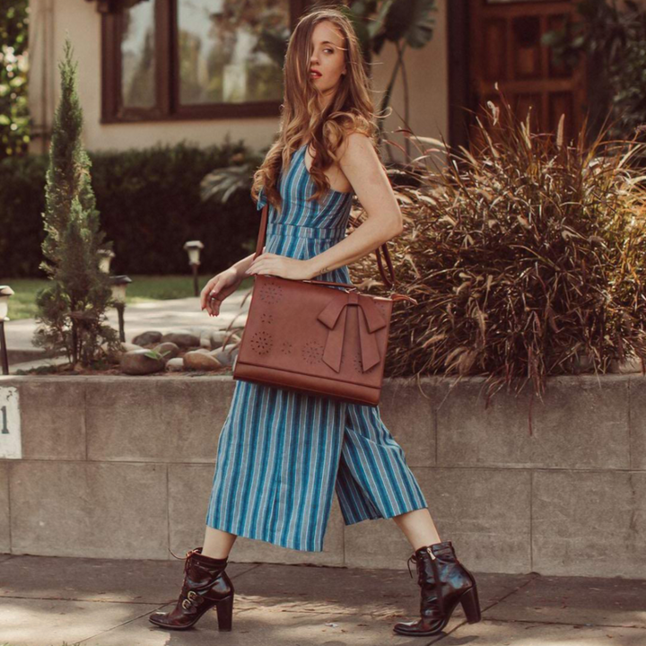 Bag with a stylish Zanele decoration