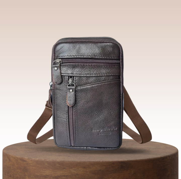 Winslow | Top-Layer Cowhide Leather Waist & Crossbody Bag