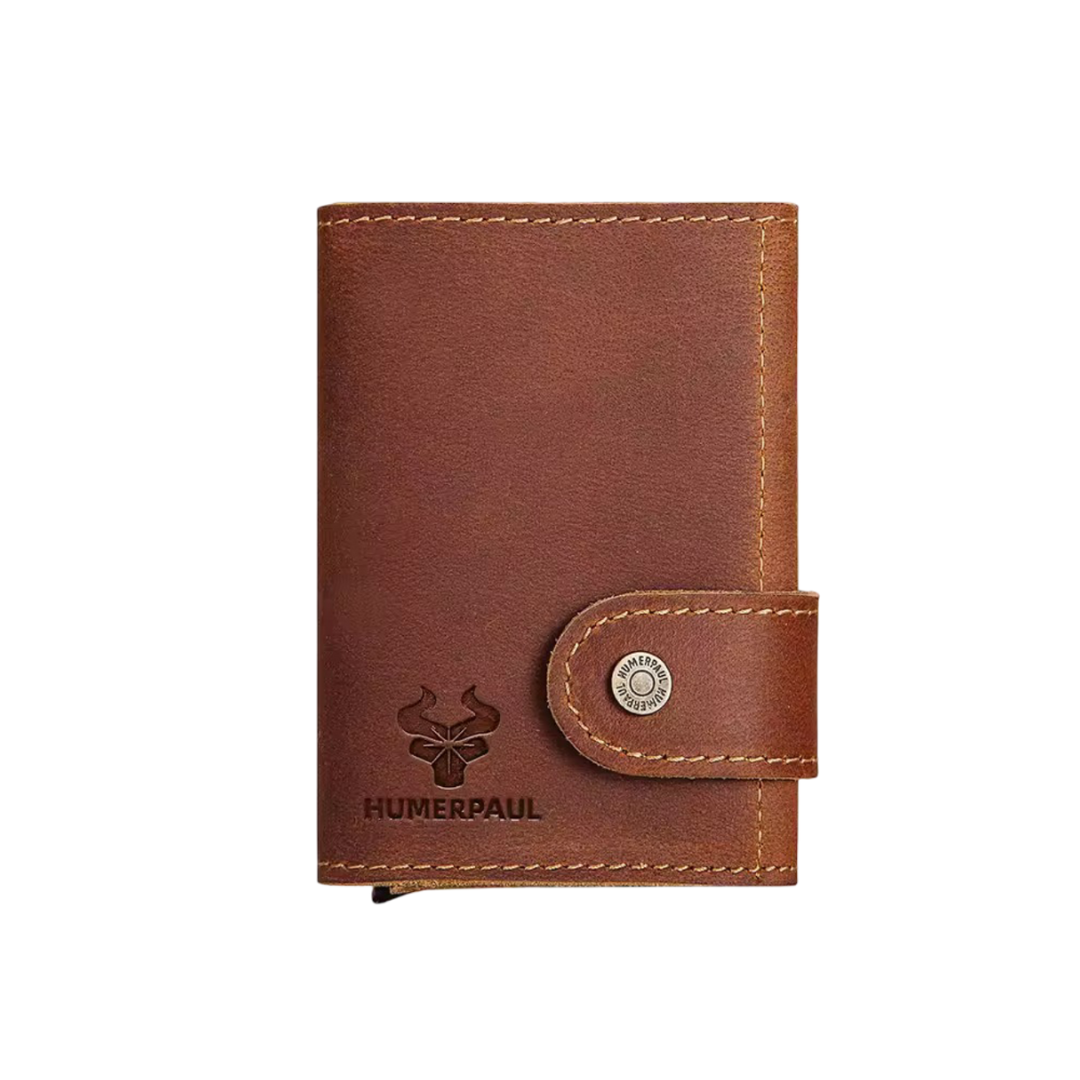 Mark | RFID Leather Money Clip | Wallet
