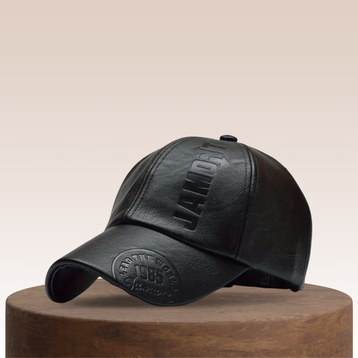 Daniel - Classic Leather-Style Baseball Cap