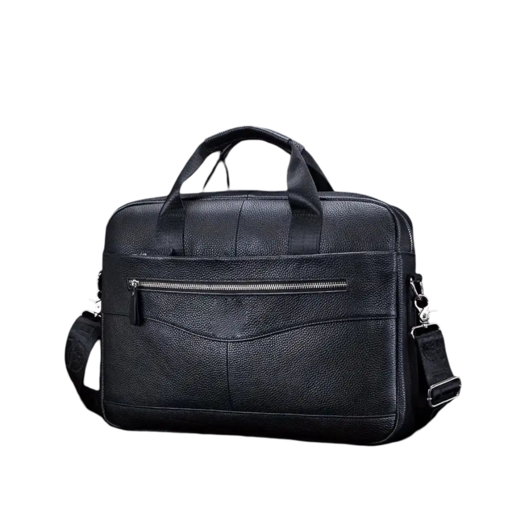 Jacob | Leather Spacious Briefcase Messenger Bag