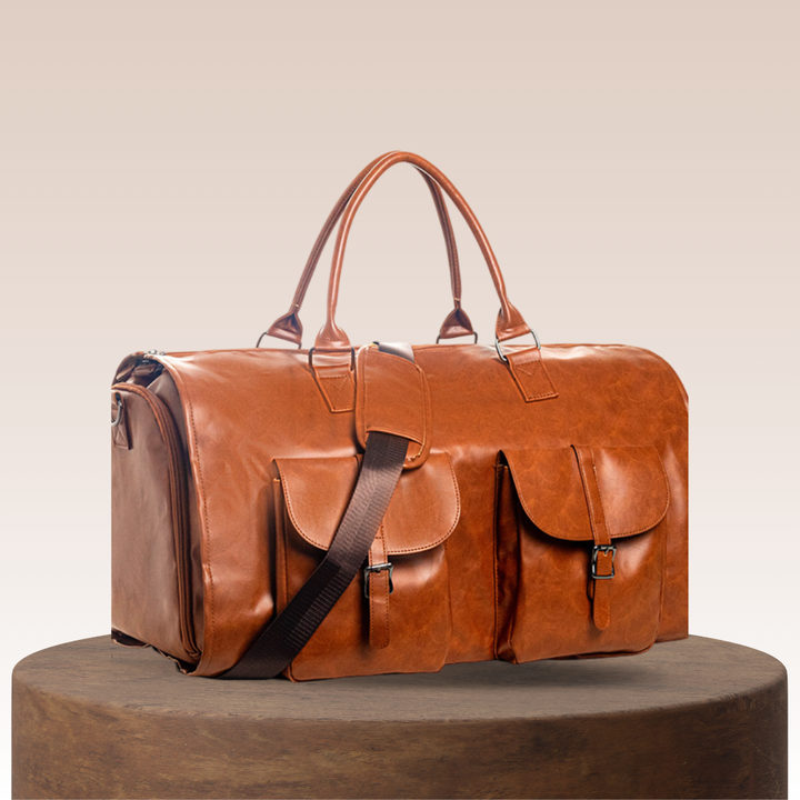Hawthorne | Oversized Leather Luggage Duffel Bag
