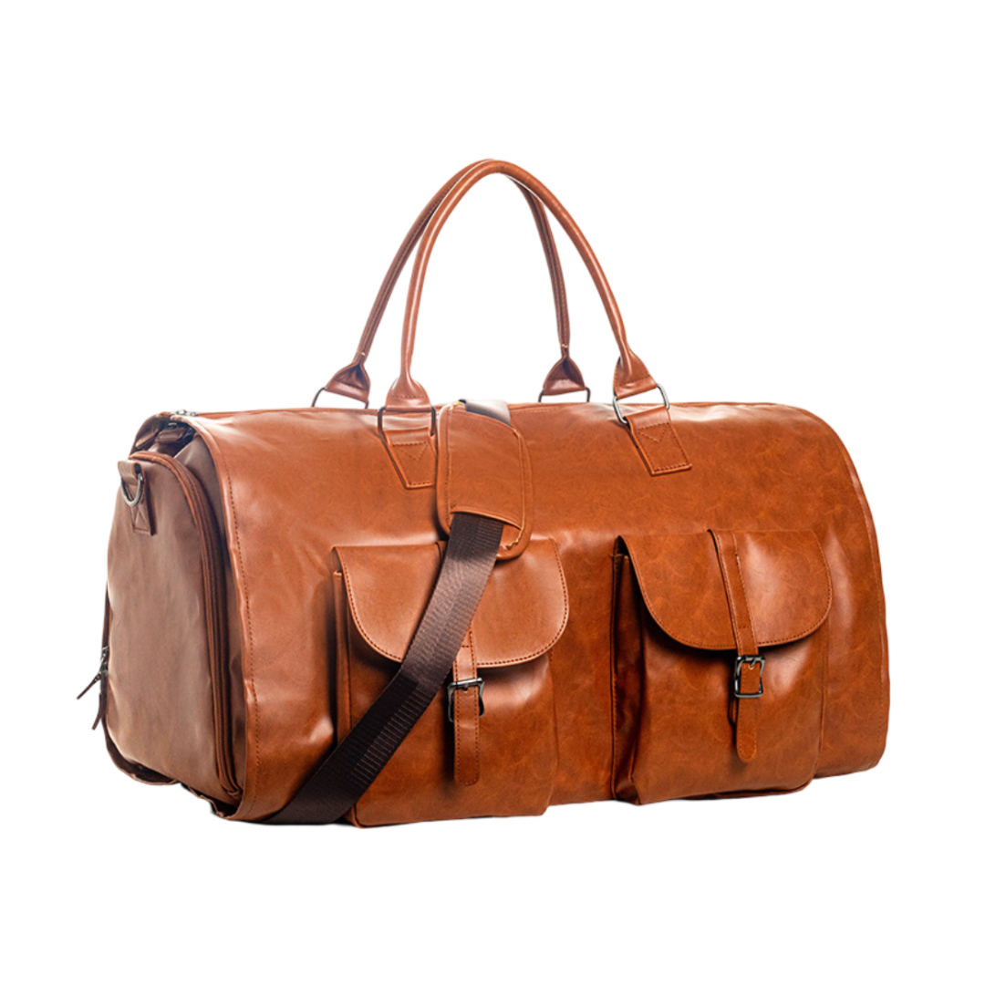 Hawthorne | Oversized Leather Luggage Duffel Bag