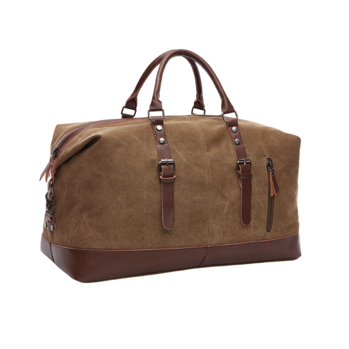 Leo | Stylish Leather Travel Set | Duffel Bag