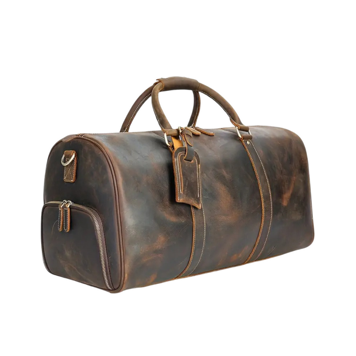 Arden | Classic Leather Duffel Tote