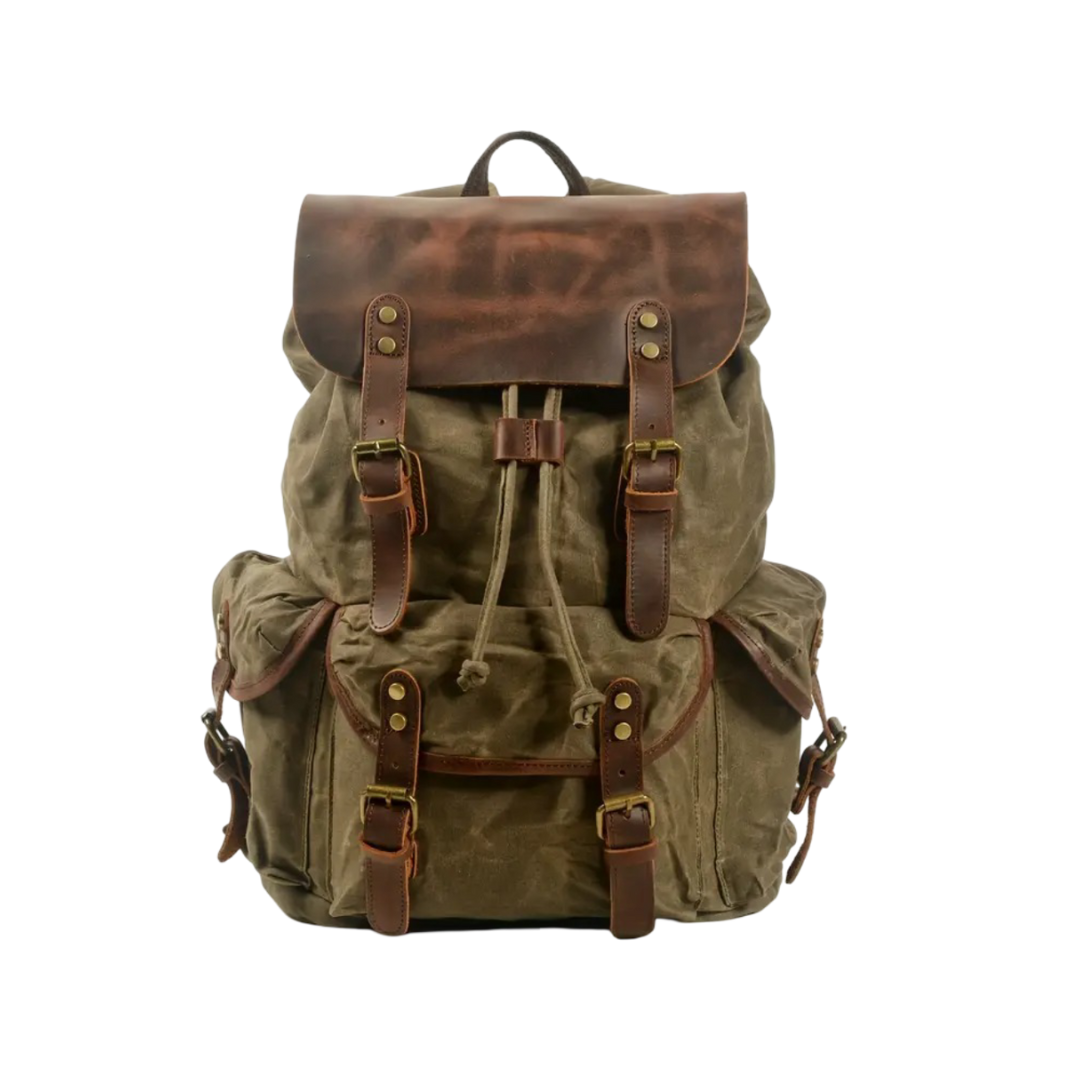 Crosby | Waterproof Retro Canvas Laptop Backpack
