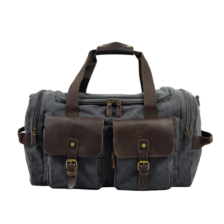 Harlan | Vintage Canvas Weekend Duffle Bag