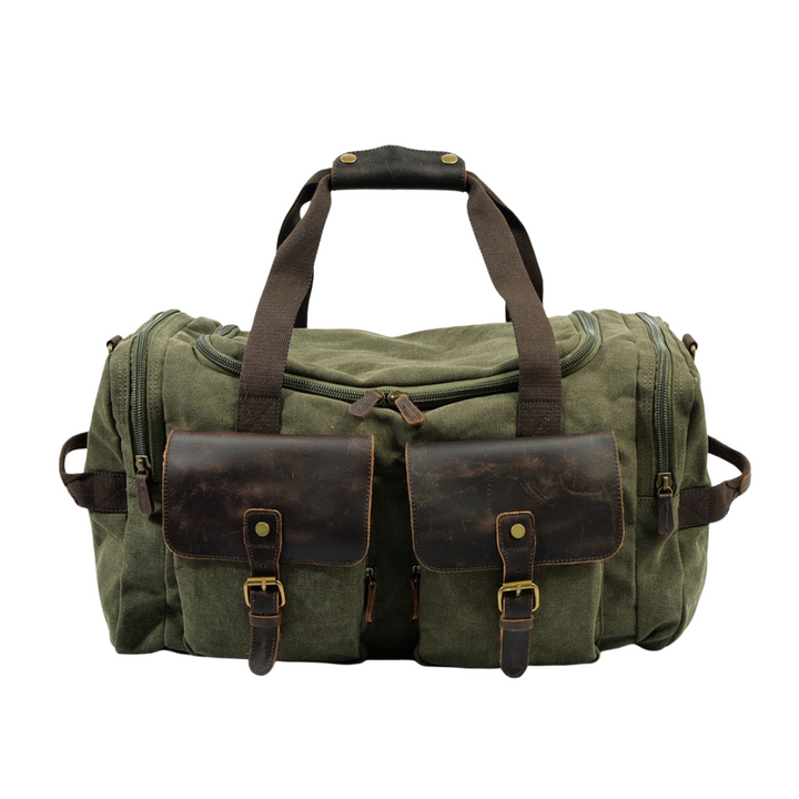 Harlan | Vintage Canvas Weekend Duffle Bag