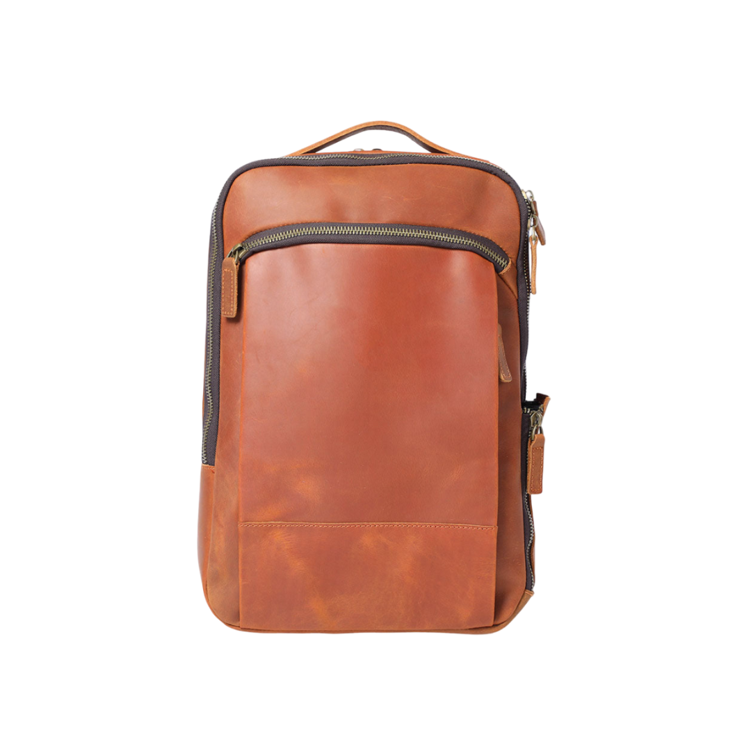 Archer - Leather Laptop Rucksack