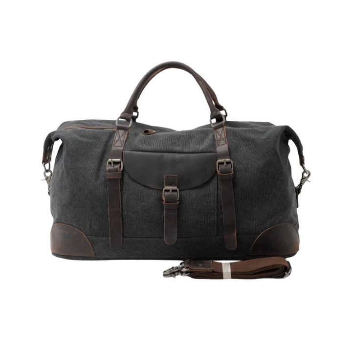 Francis | Vintage Rugged Leather Duffel Bag