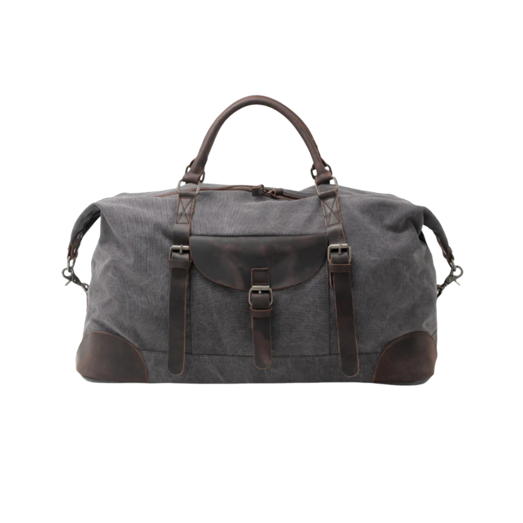 Francis | Vintage Rugged Leather Duffel Bag