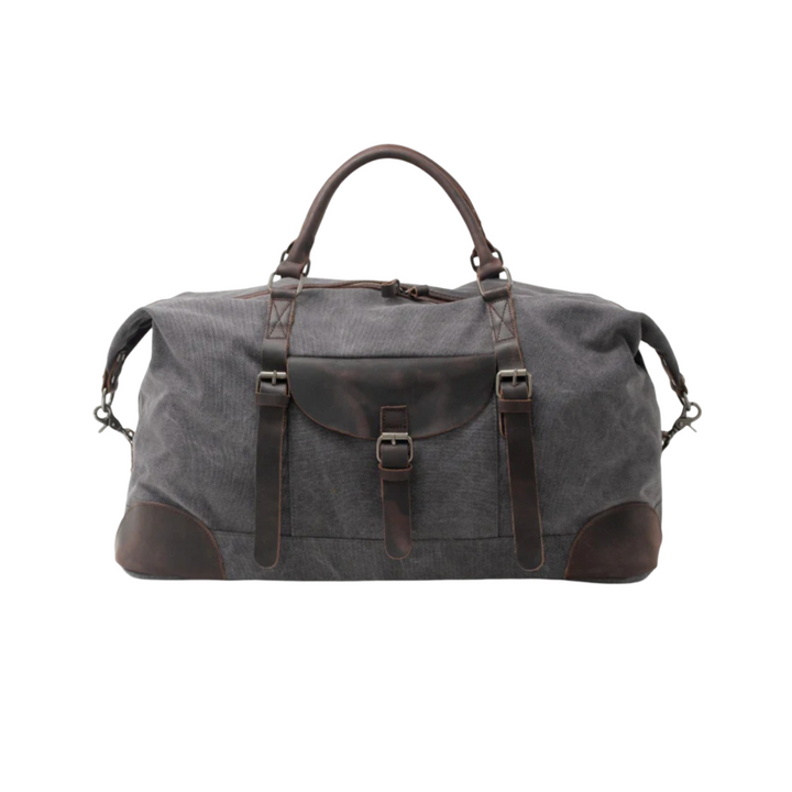 Francis | Vintage Rugged Leather Duffel Bag