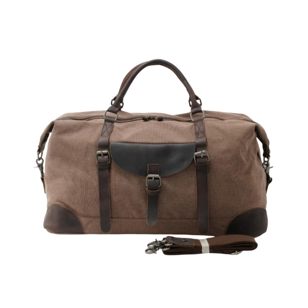 Francis | Vintage Rugged Leather Duffel Bag