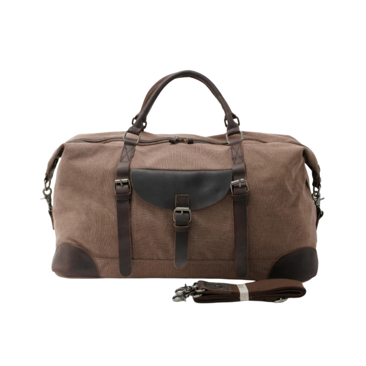 Francis | Vintage Rugged Leather Duffel Bag