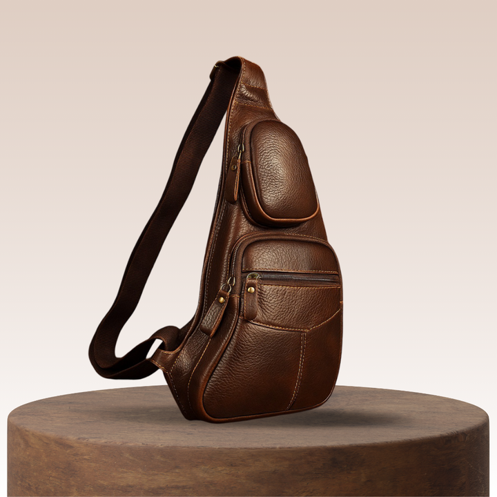 Renzo | Leather Sling Bag
