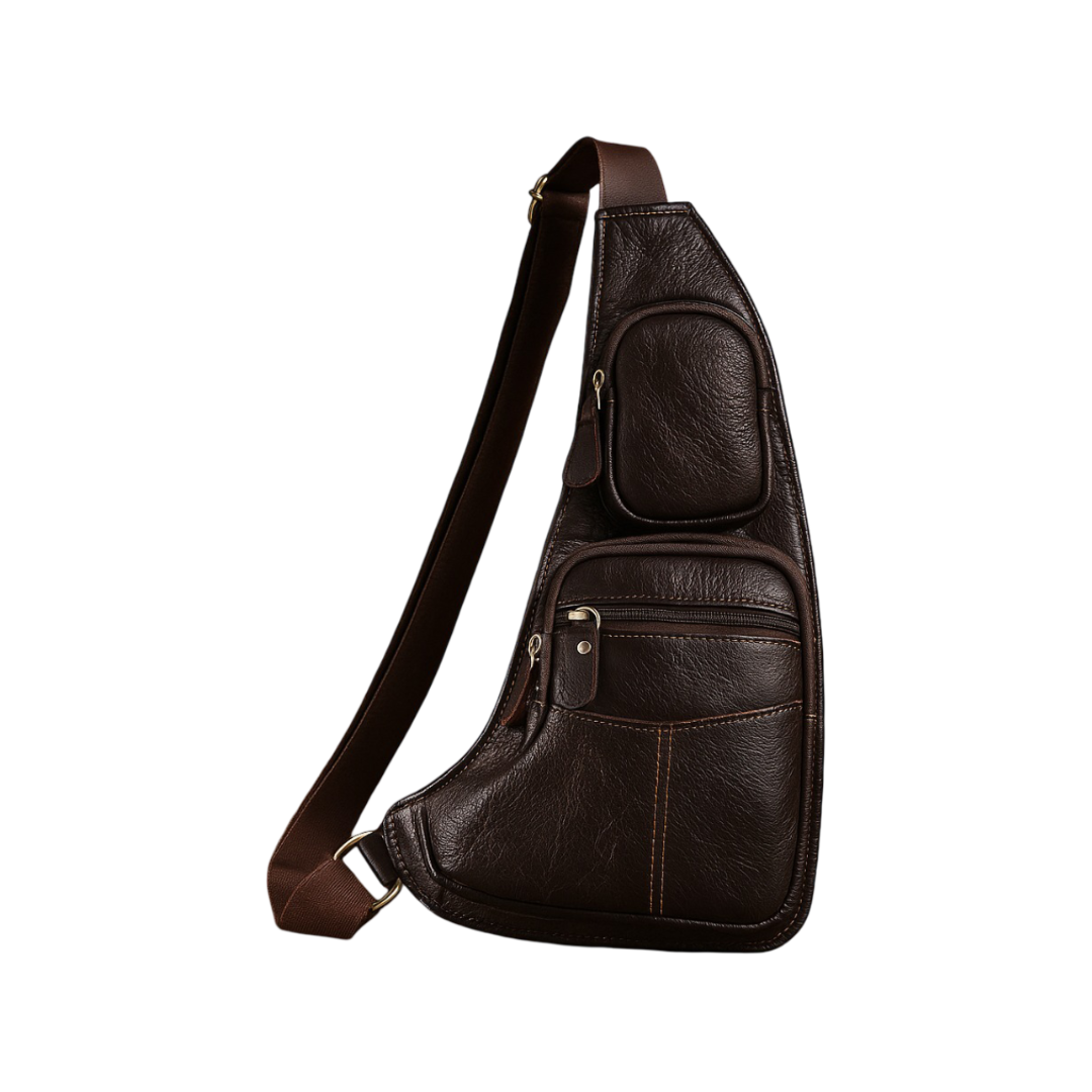 Renzo | Leather Sling Bag