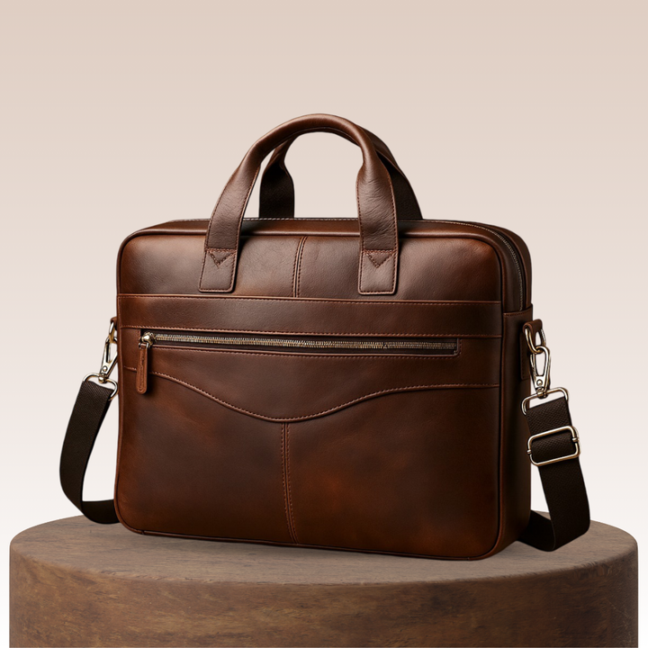 Anthony | Modern Leather Briefcase Crossbody Bag