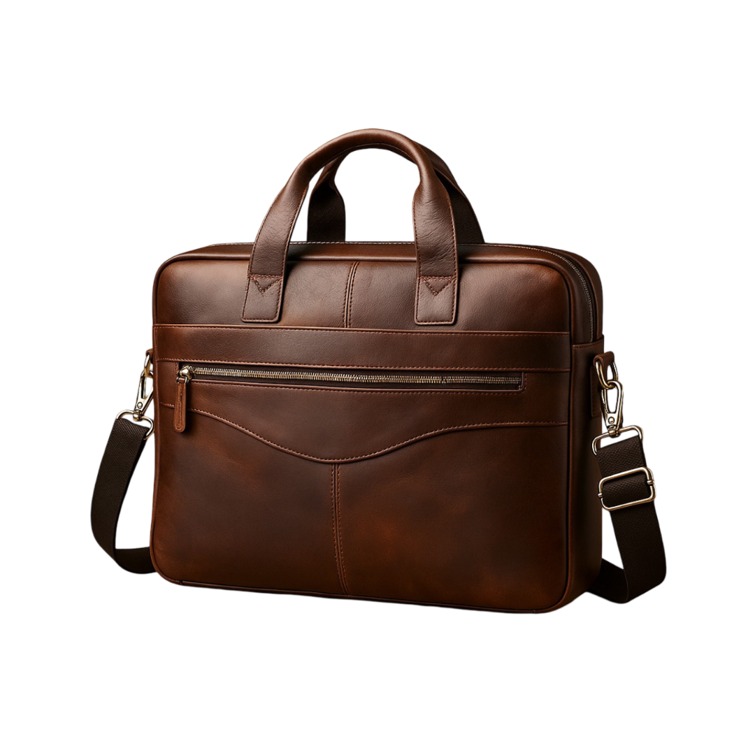 Anthony | Modern Leather Briefcase Crossbody Bag