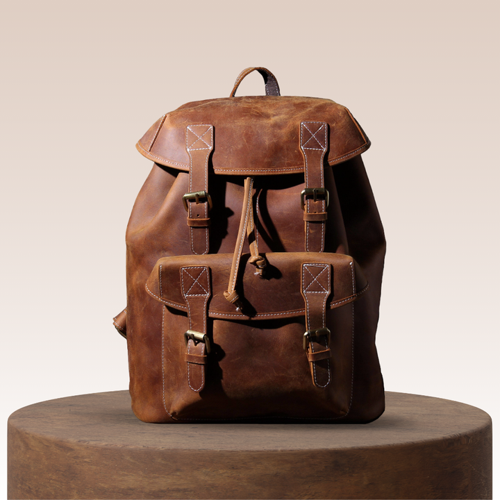 Robert | Vintage Organized Leather | Backpack