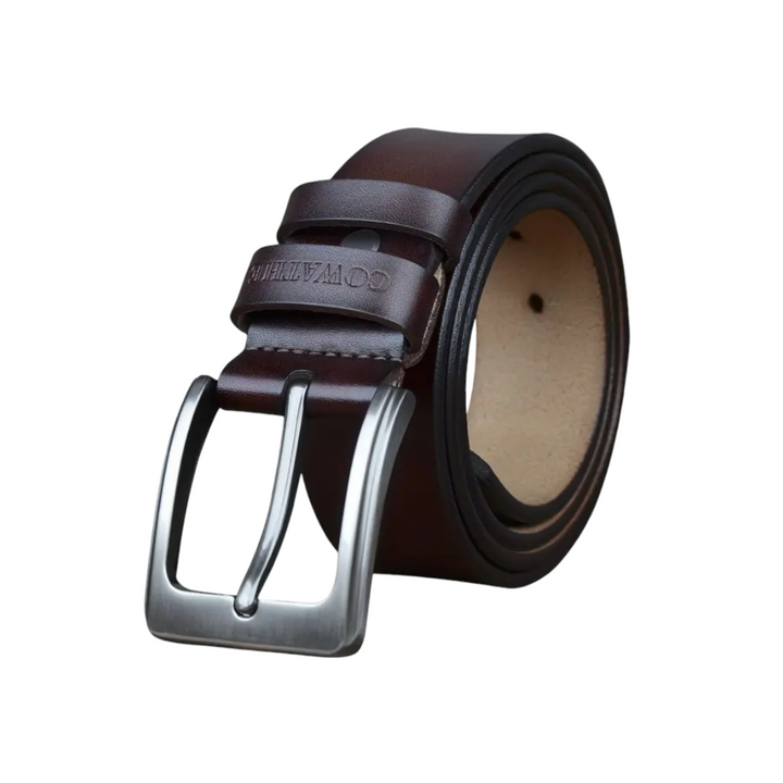 Noah | Vintage Belt with Square Pin Buckle