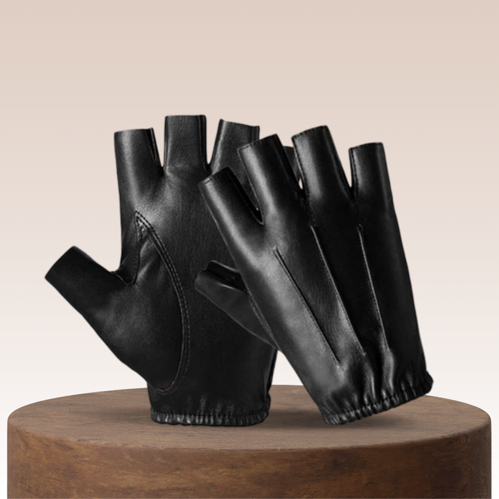 Rogue - Leather Half-Finger Glove