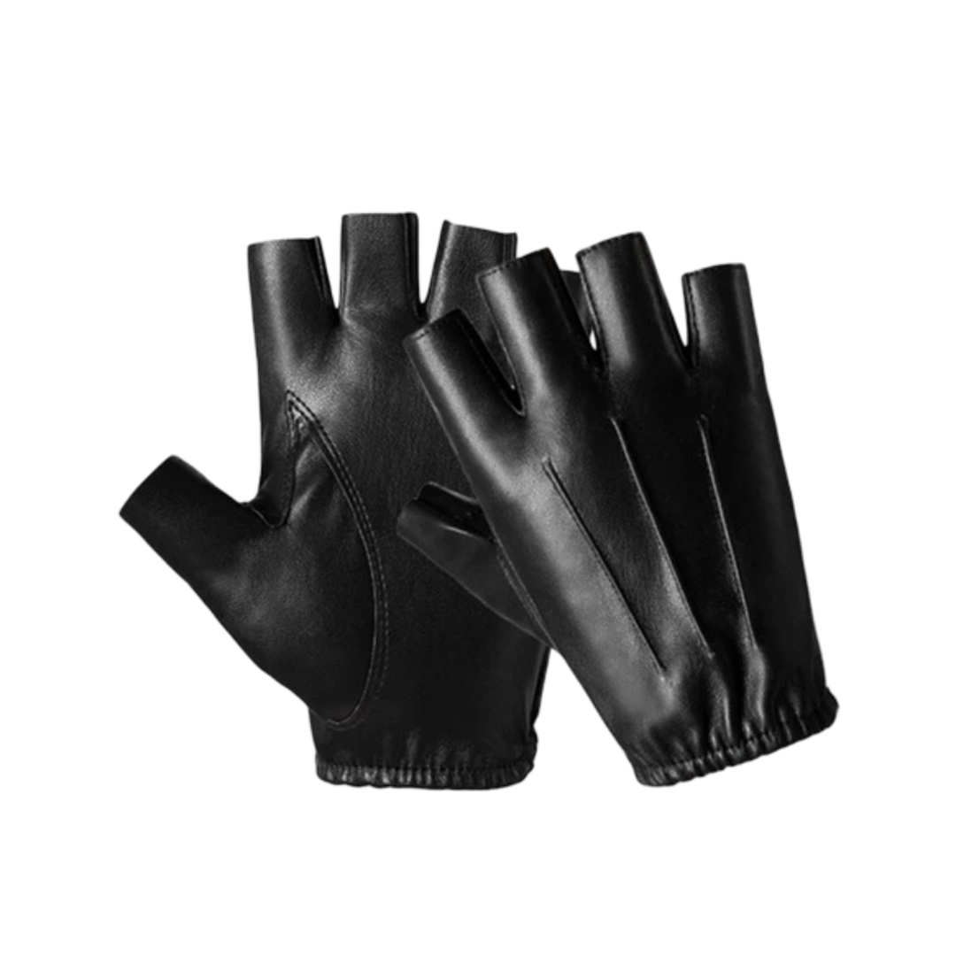 Rogue - Leather Half-Finger Glove