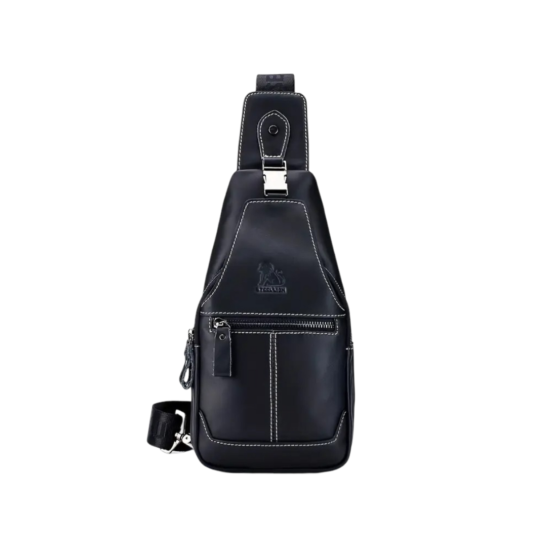 Callum | Leather Crossbody Chest Bag