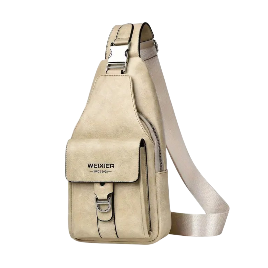 Silas | Vintage Leather Crossbody Bag